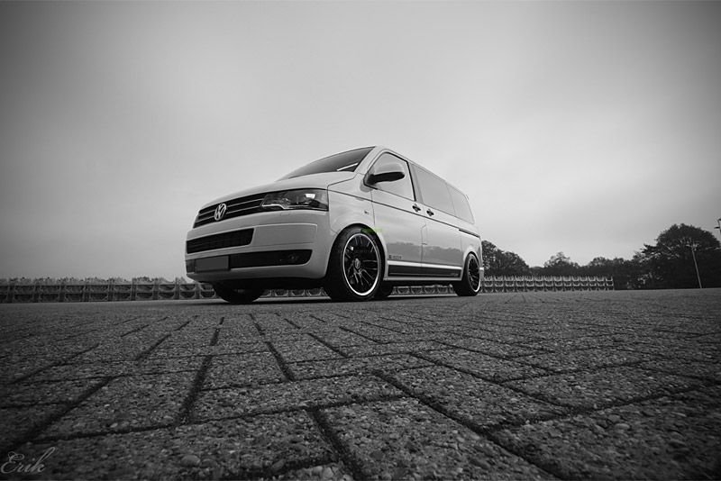 Bilstein Gewindefahrwerk B14 exklusiv für Volkswagen (VW) T5 California inkl. Facelift, nur Schellen-Federbein-Klemmung